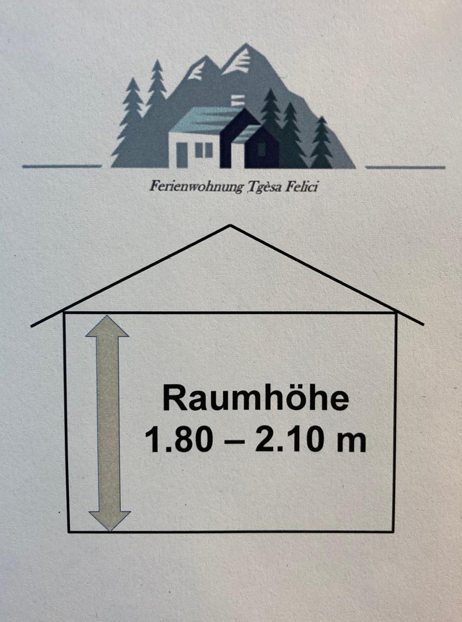 Tgesa Felici Lägenhet Sedrun Exteriör bild